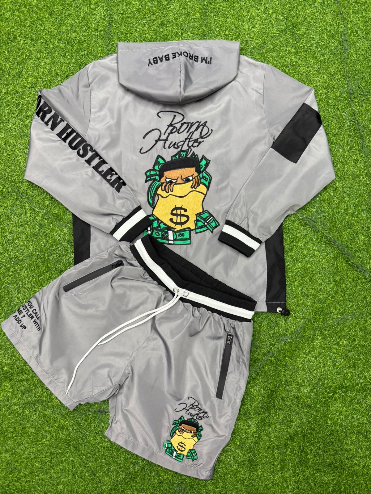 Signature zip up jacket