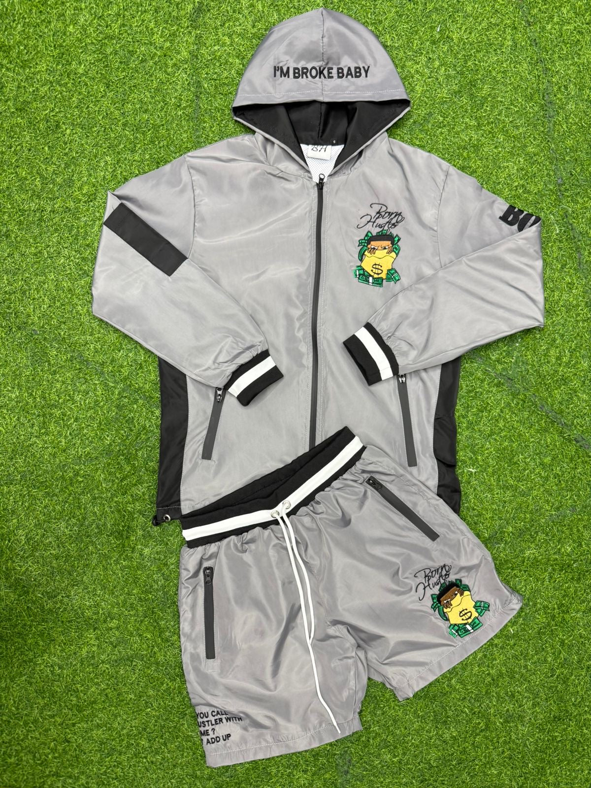 Signature zip up jacket